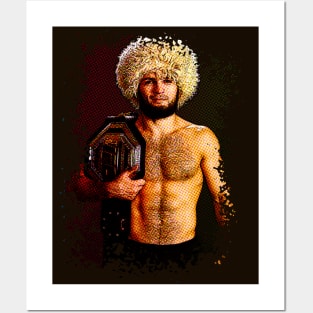 Khabib Nurmagomedov The Eagle Posters and Art